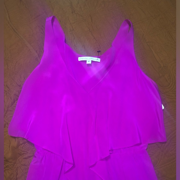 Amanda Uprichard Pink Dress sz P/XS NEW condition - Picture 2 of 3
